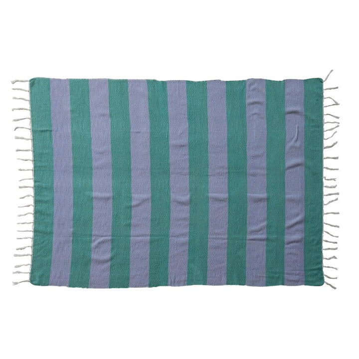 60” Cotton Slub Throw