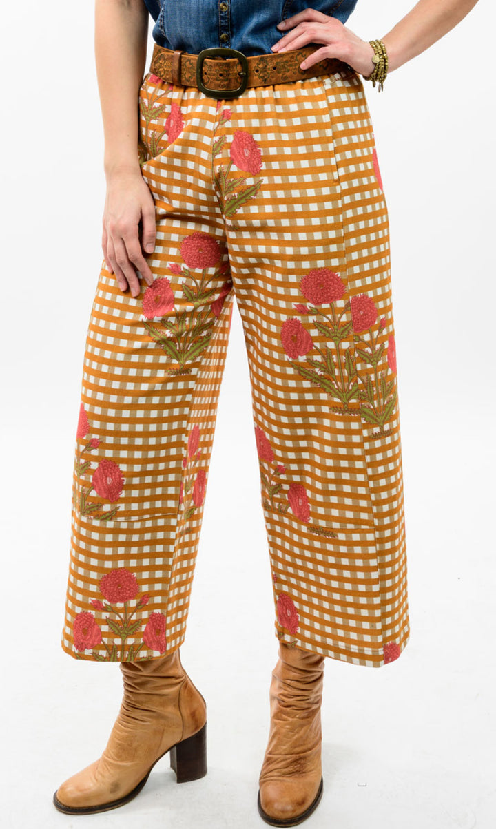 Harvest Bloom Wide Leg Pants