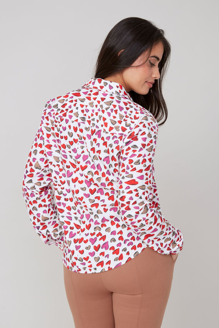 Sweetheart Society Button-Down Top