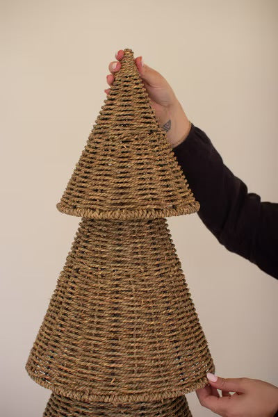 Woodland Woven Vine Christmas Tree