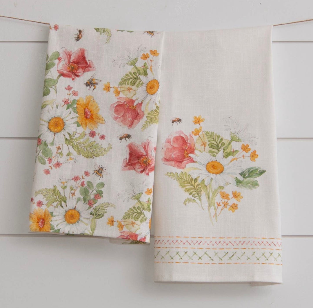 Wildflower Meadow Tea Towel