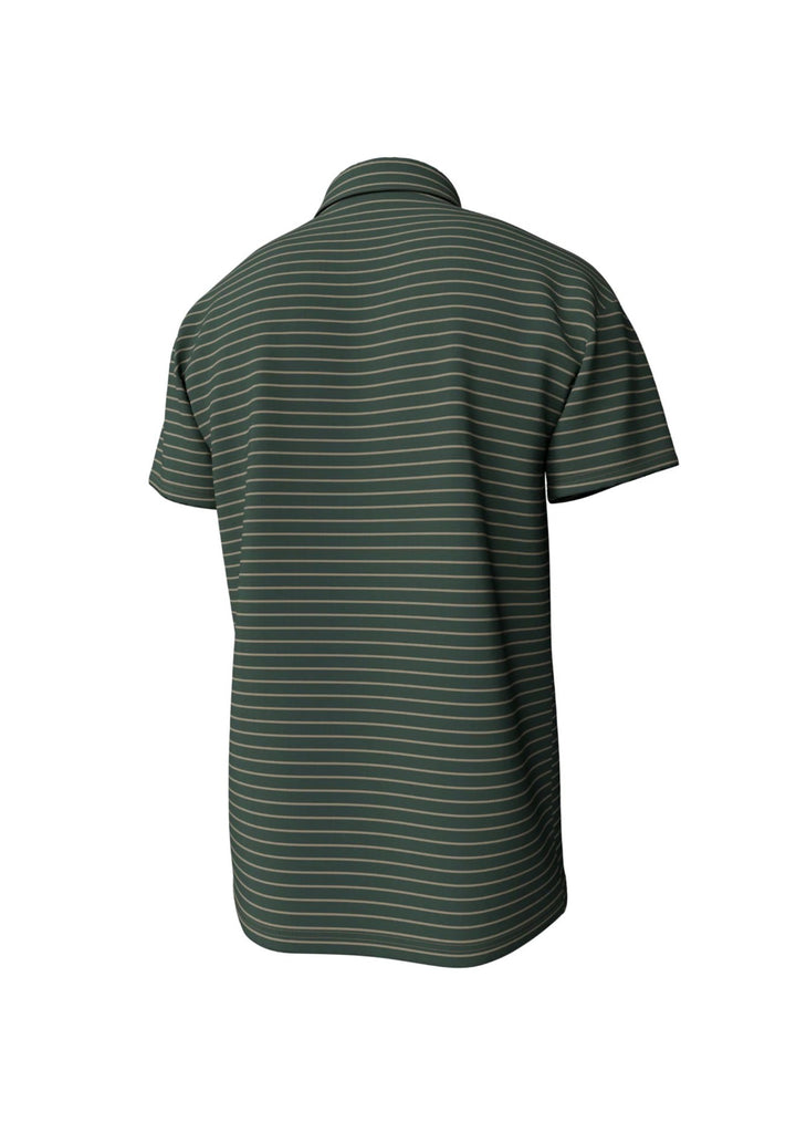 Southern Point Co. Striped Performance Polo – Pine Stripe