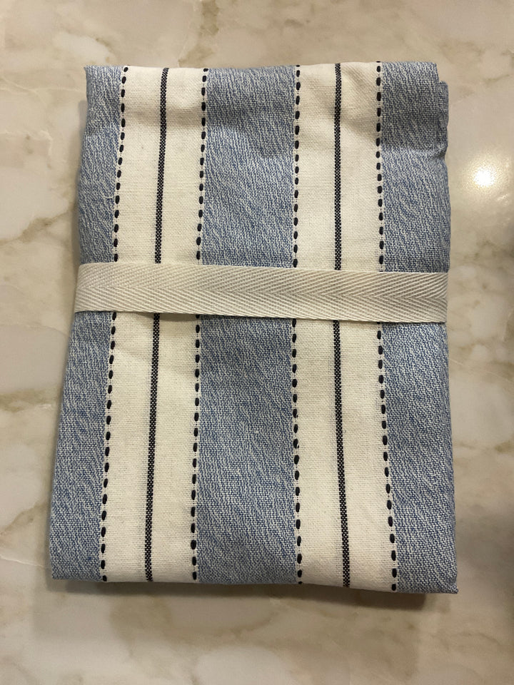 Stripe and Plaid Dishtowel