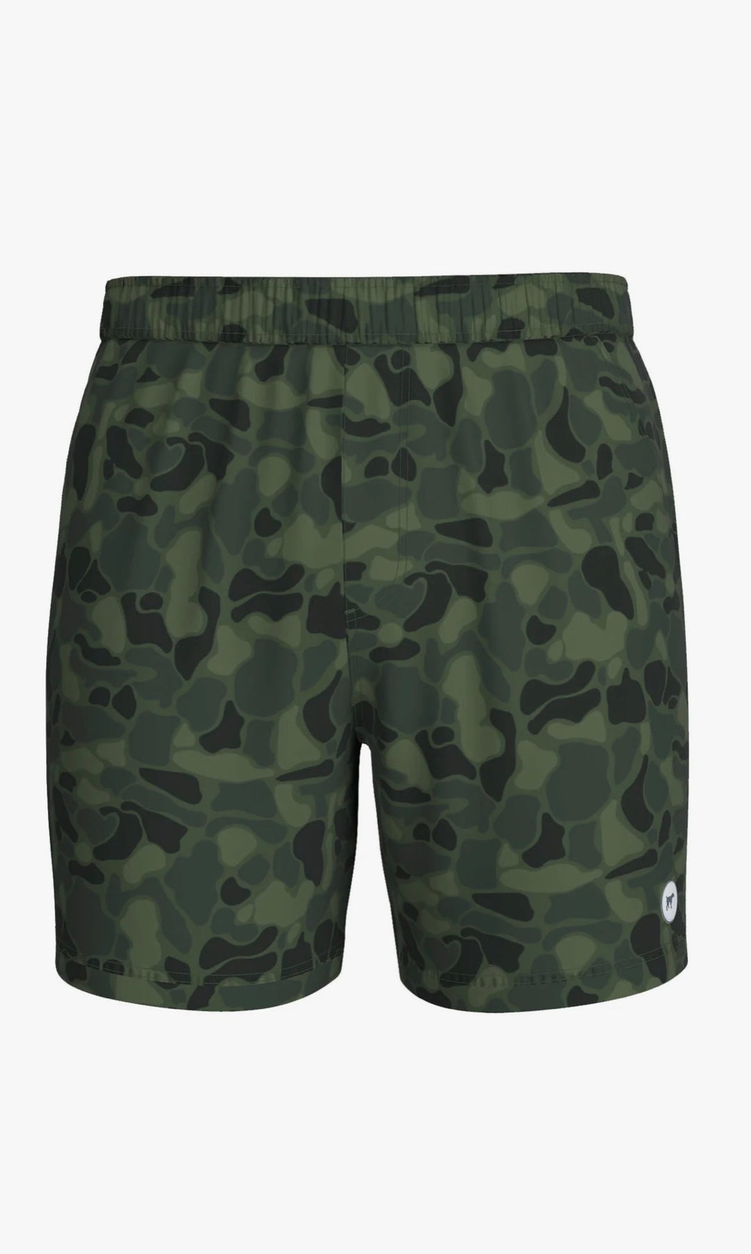 Sun Washed Shorts – Green Camo