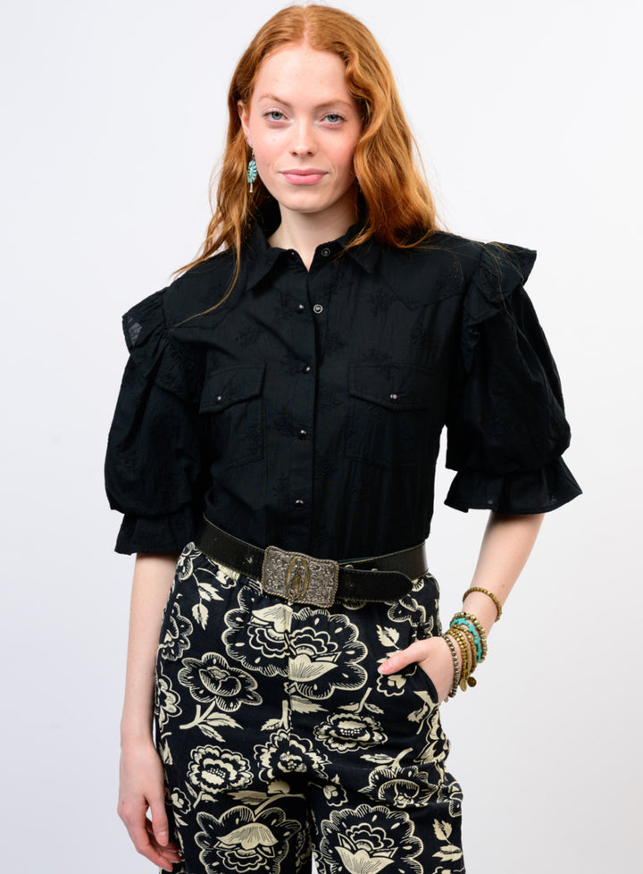Midnight Prairie Blouse