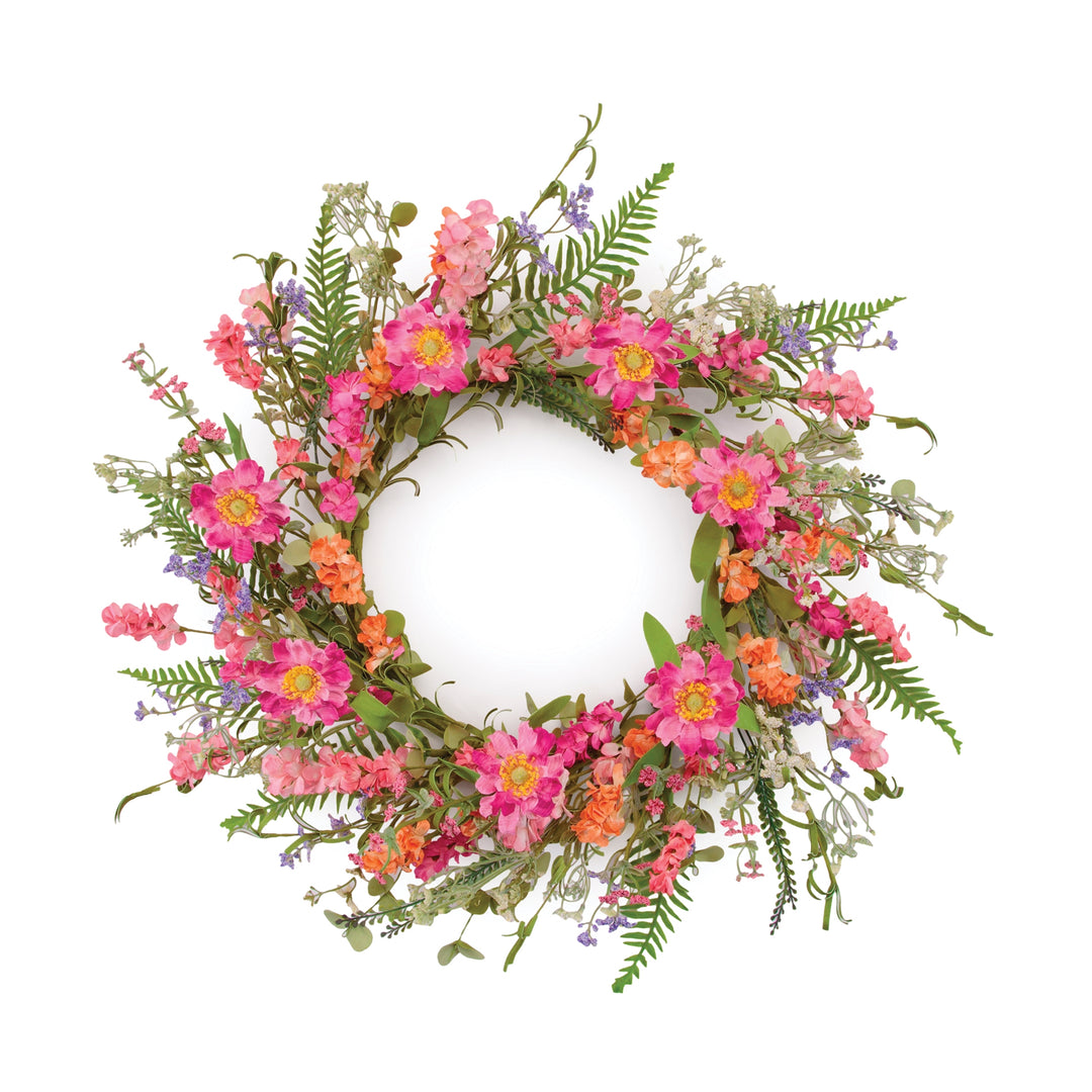 Garden Blossom Meadow Wreath – 20”