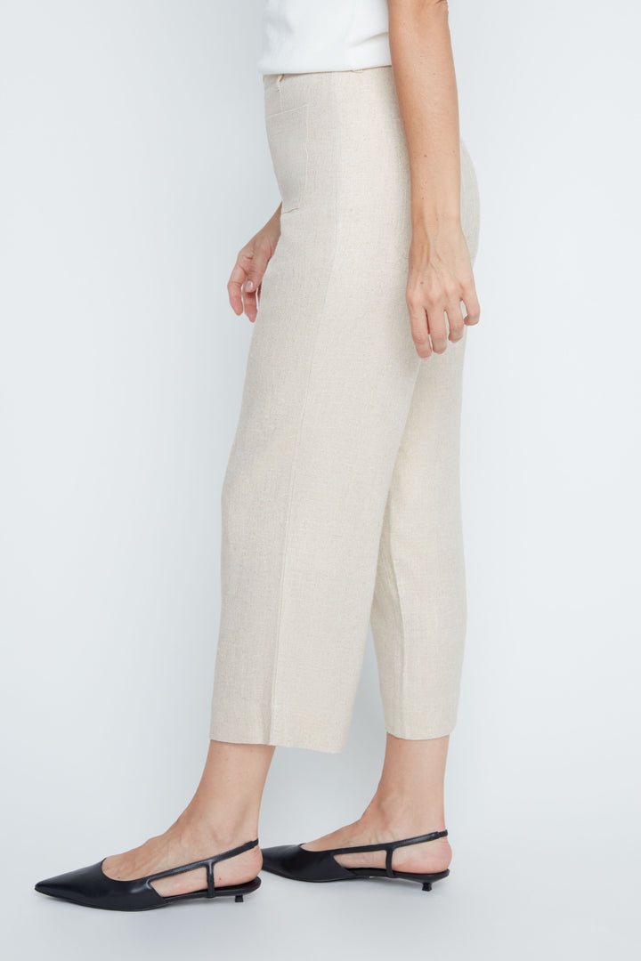 Sandstone Cropped Trousers