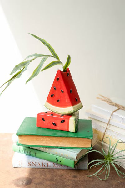 Watermelon Slice Bud Vase