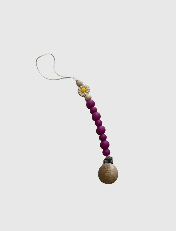 Daisy Petite Pacifier/Toy Clip