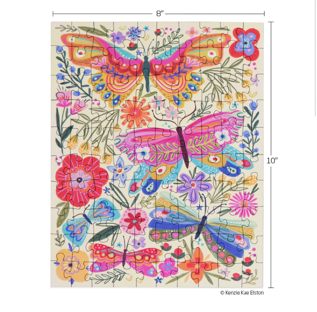 Snax Size Butterfly Garden Puzzle
