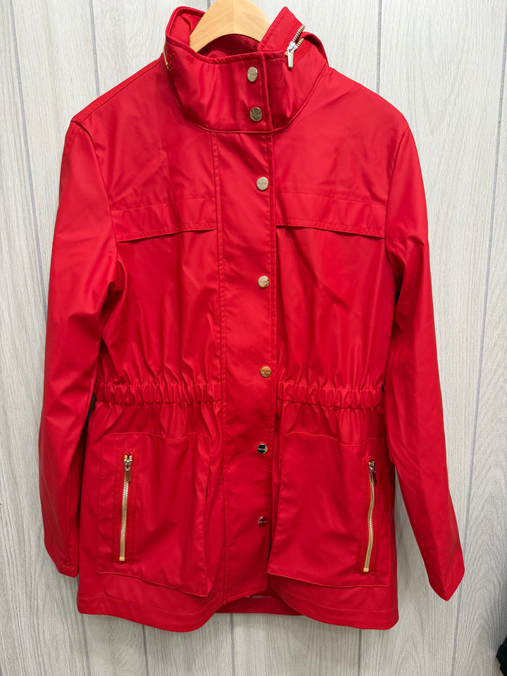 Scarlet Stroll Rain Jacket