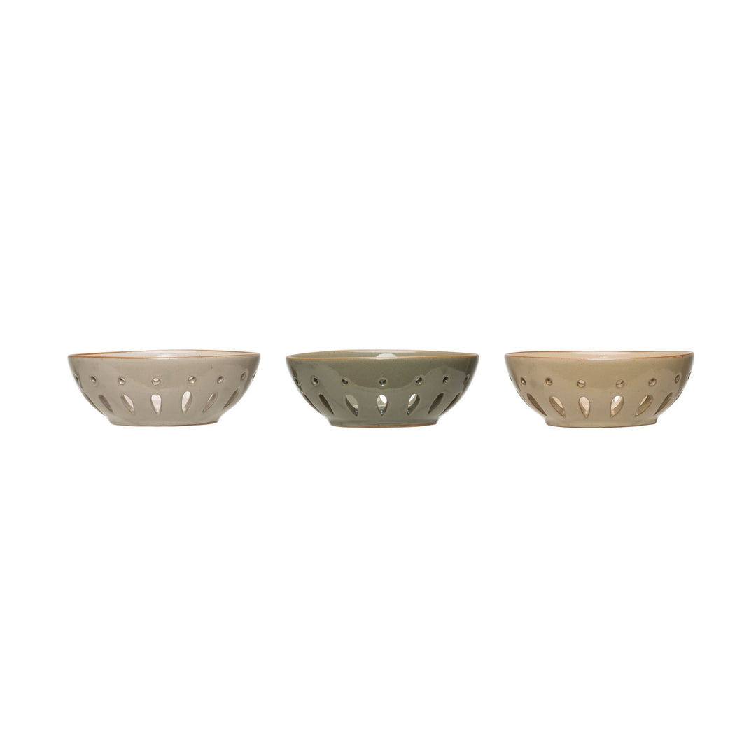 Garden Harvest Stoneware Berry Bowl