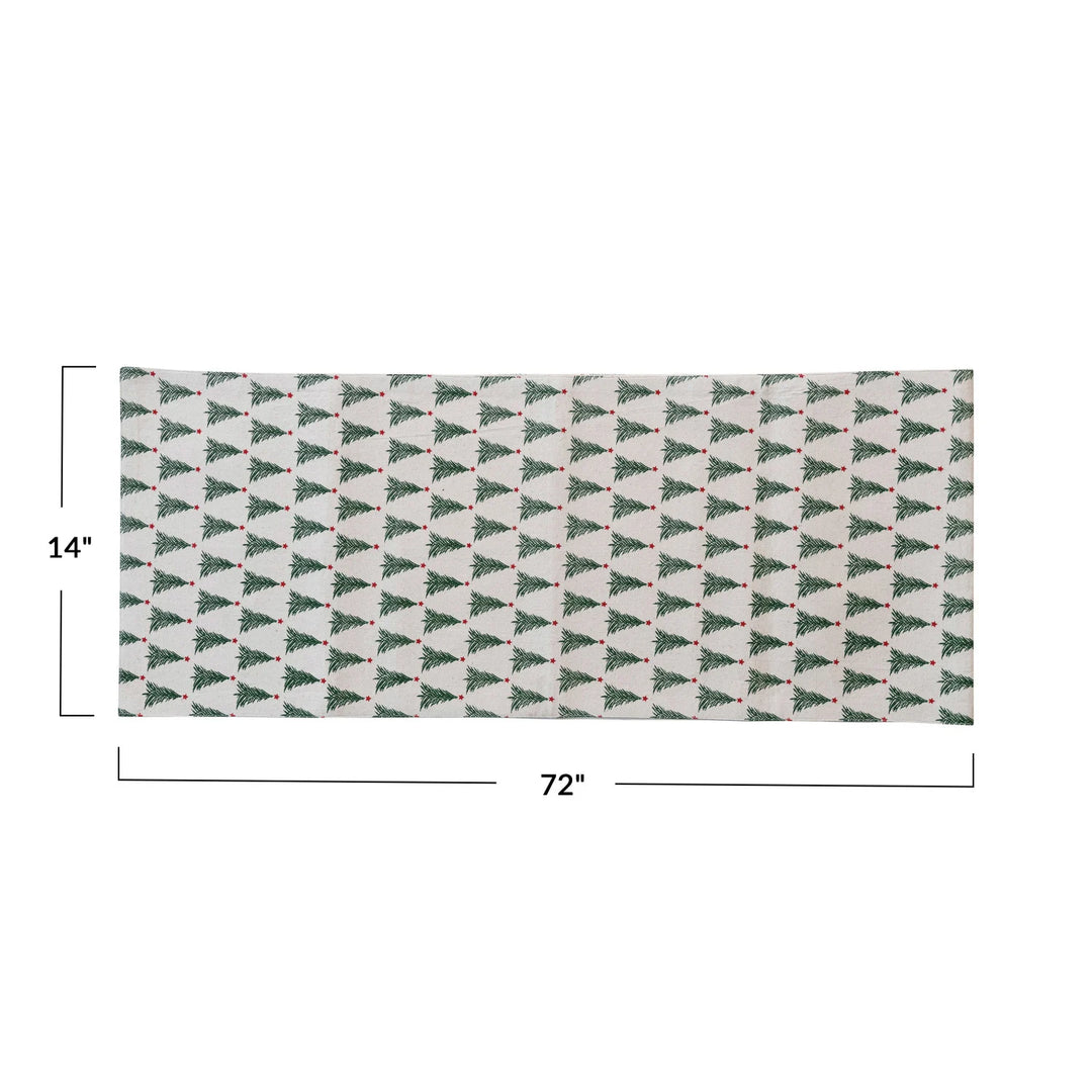 Christmas Trees Table Runner