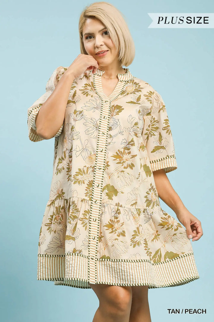 Meadow Bloom Tiered Dress