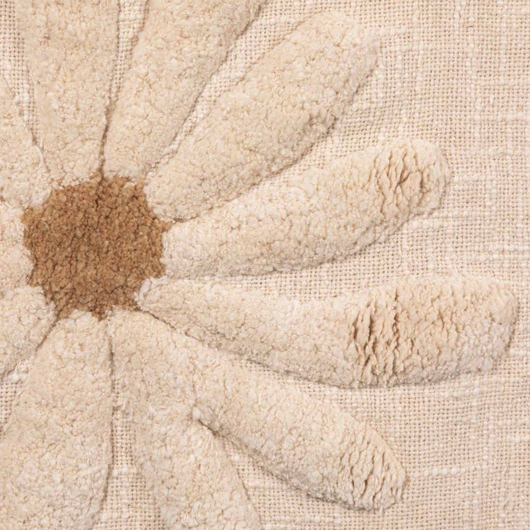 Daisy Meadow Cotton Slub Throw