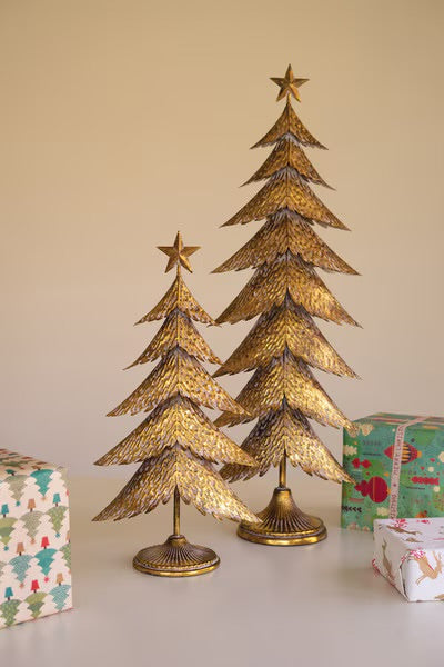 Gilded Star Christmas Trees