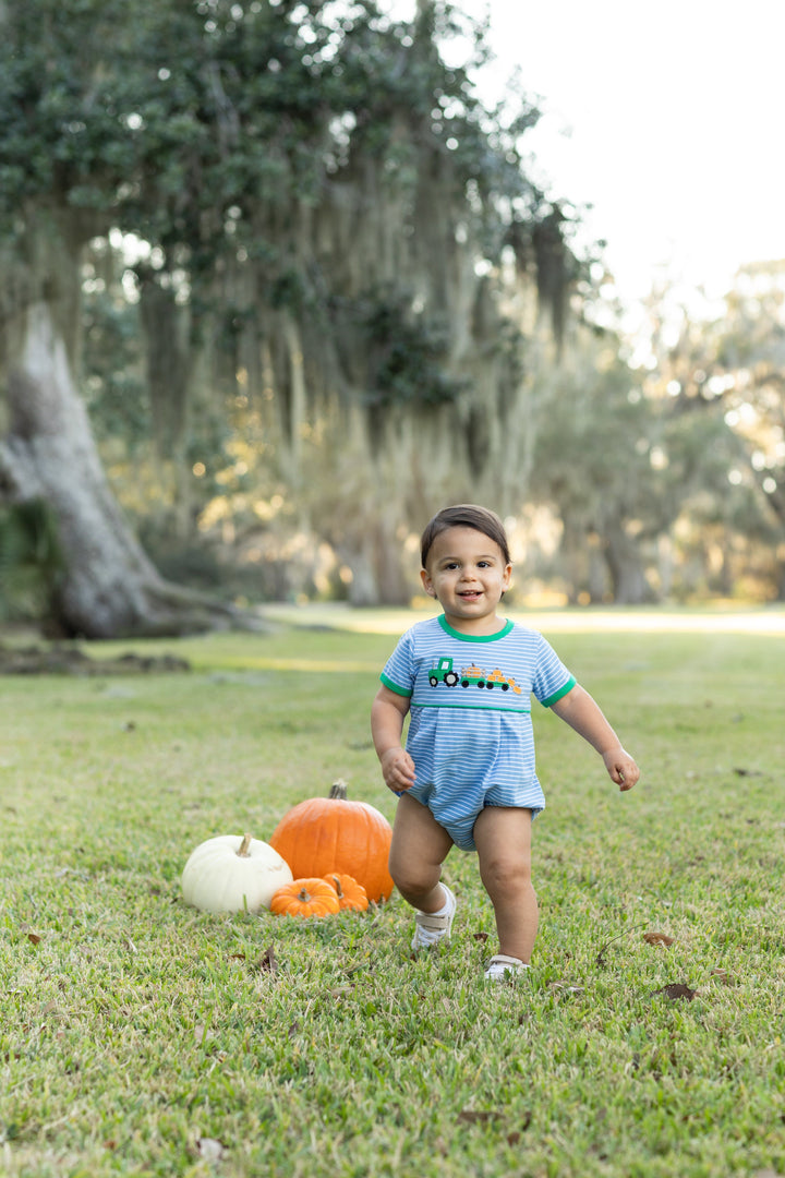 Pumpkin Patch Tractor Bubble