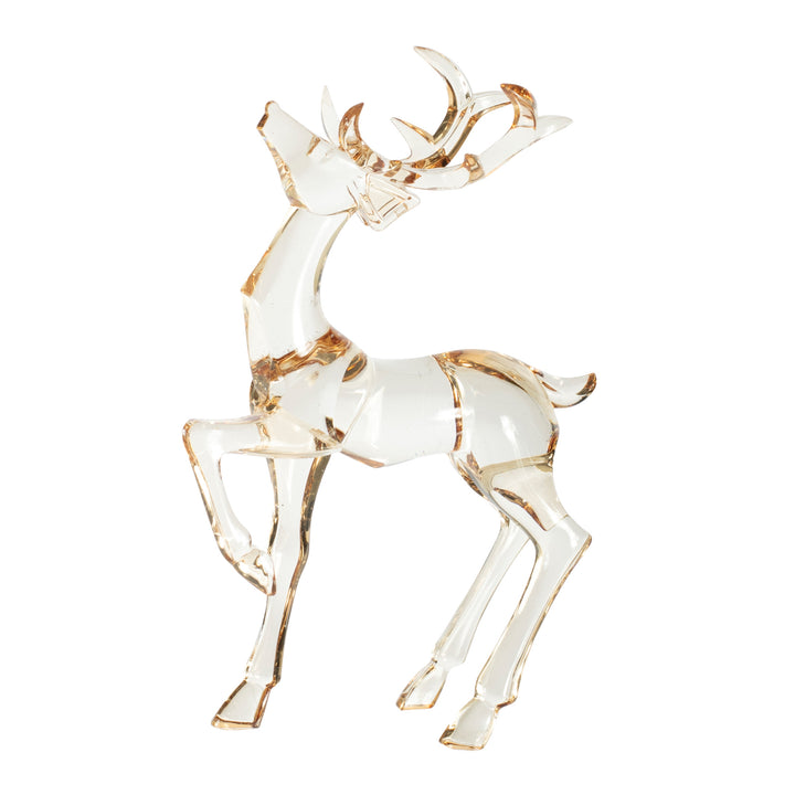 Crystal Elegance Reindeer Figurines