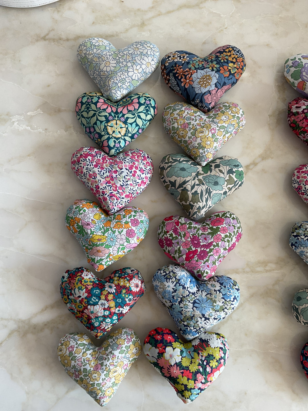 Liberty Lavender Heart Sachet