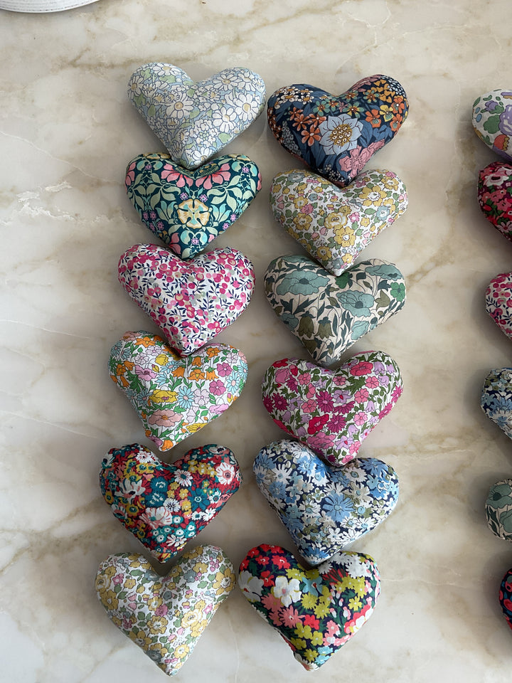 Liberty Lavender Heart Sachet