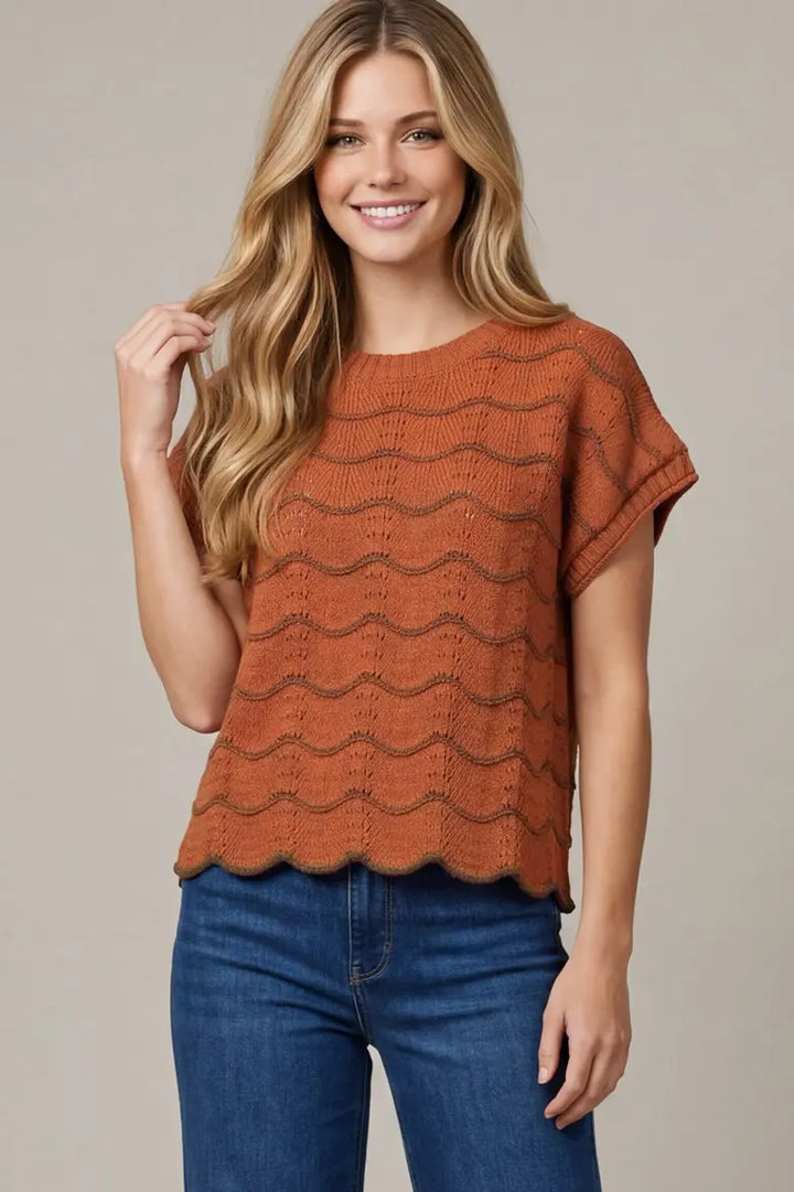 Cinnamon Lane Sweater Top