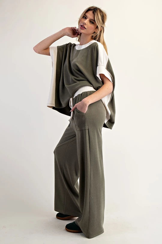 The Lounge Luxe Wide Leg Pants