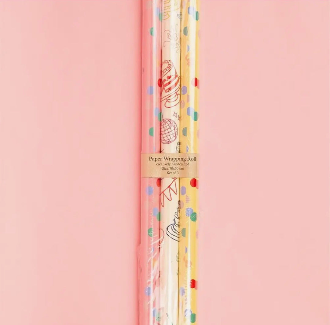 Confetti Celebration Gift Wrap Set