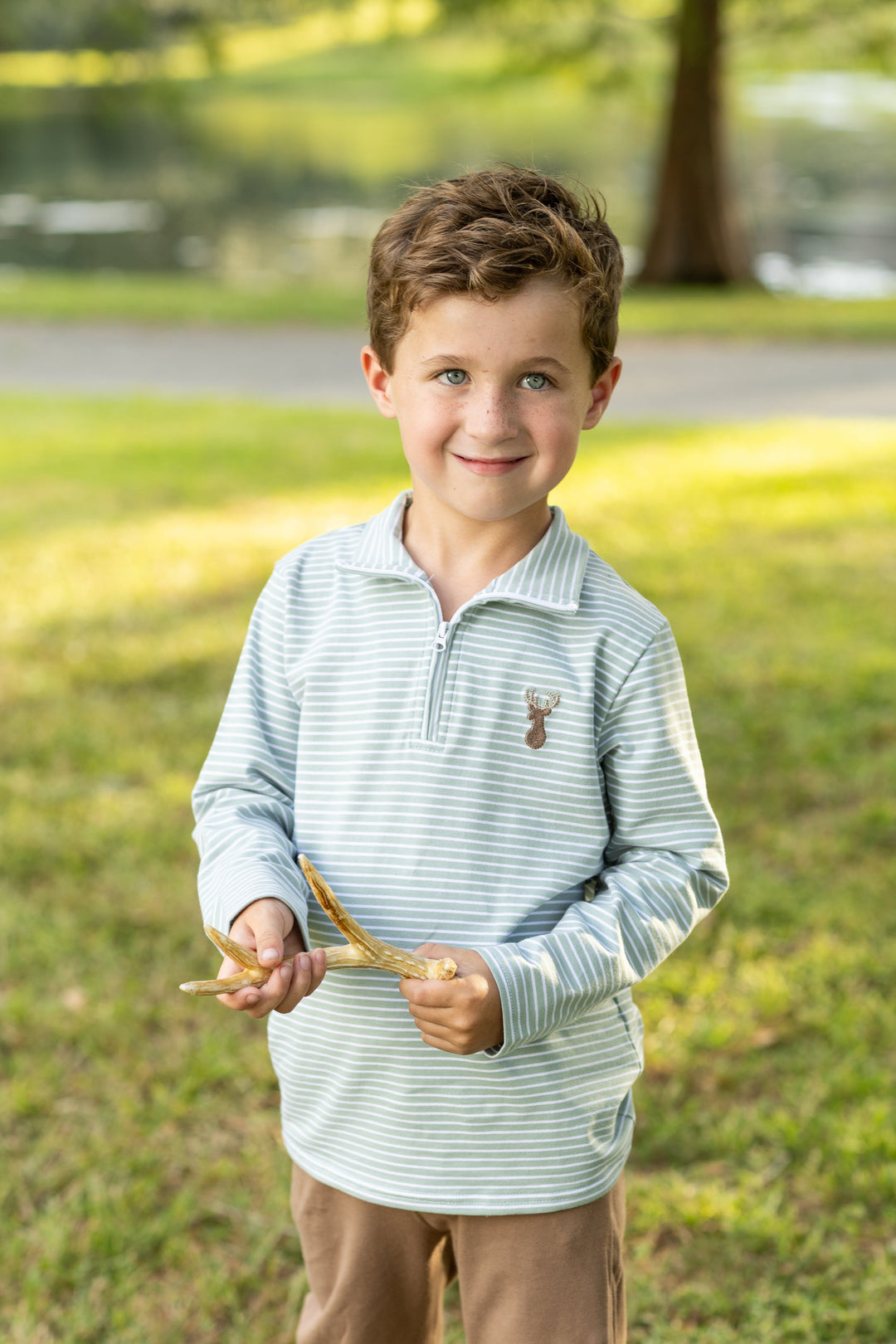 Heritage Buck Quarter-Zip Pullover