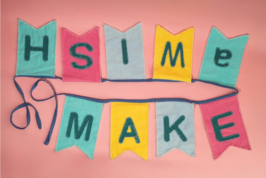 Make a Wish Raggy Appliqué Banner
