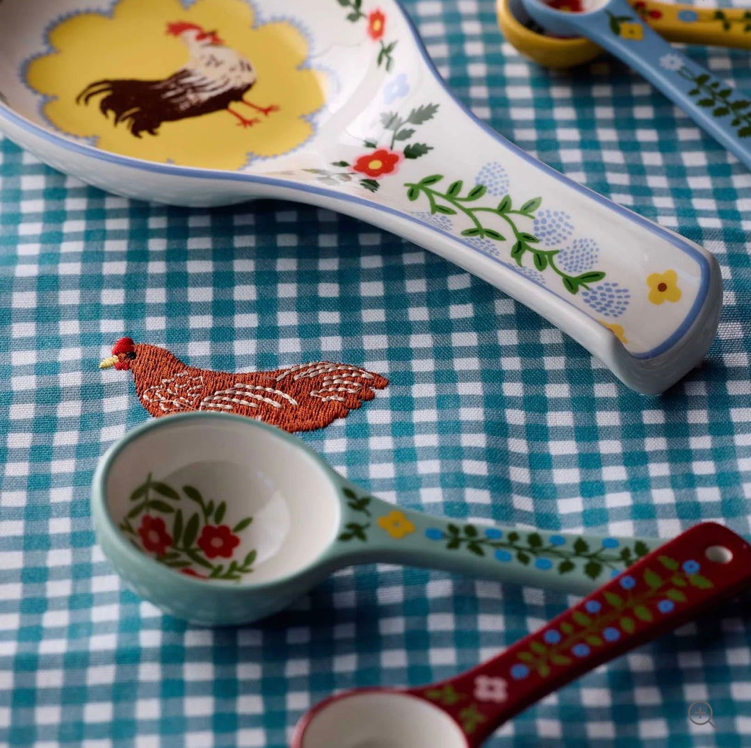 Garden Bloom Porcelain Measuring Spoons