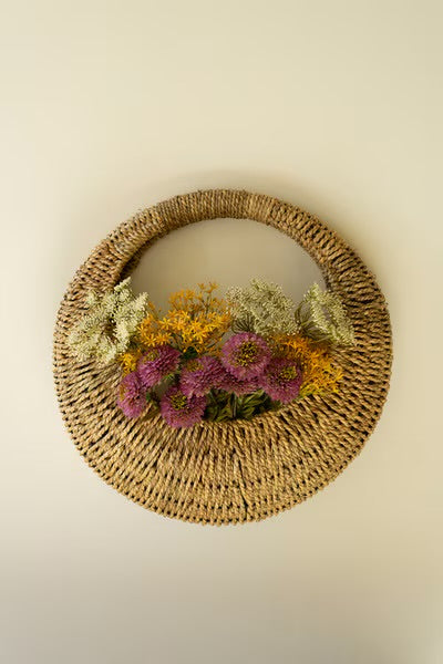 Woven Vine Wall Basket