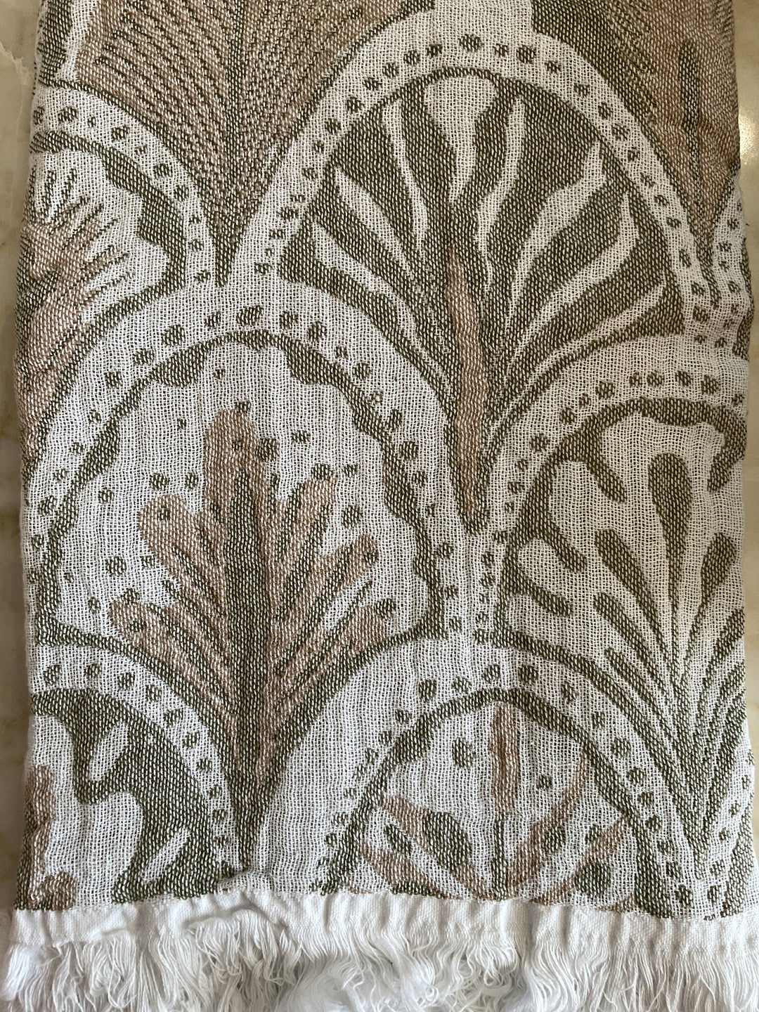 Palmette Towel