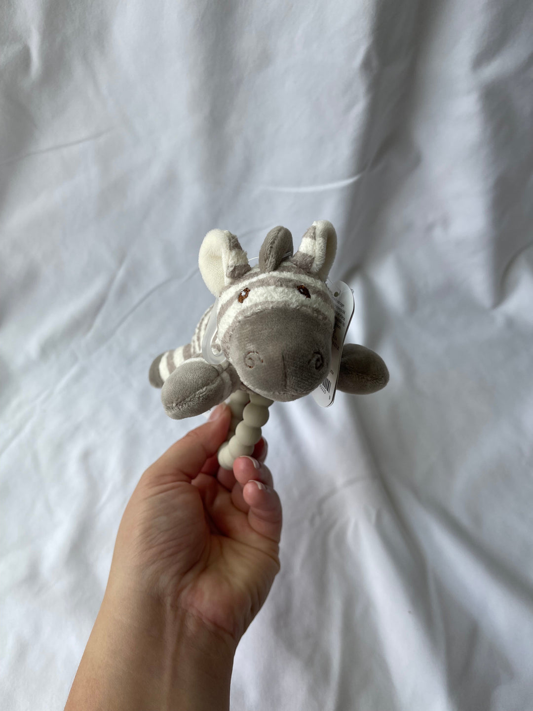 Zebra Teether Rattle