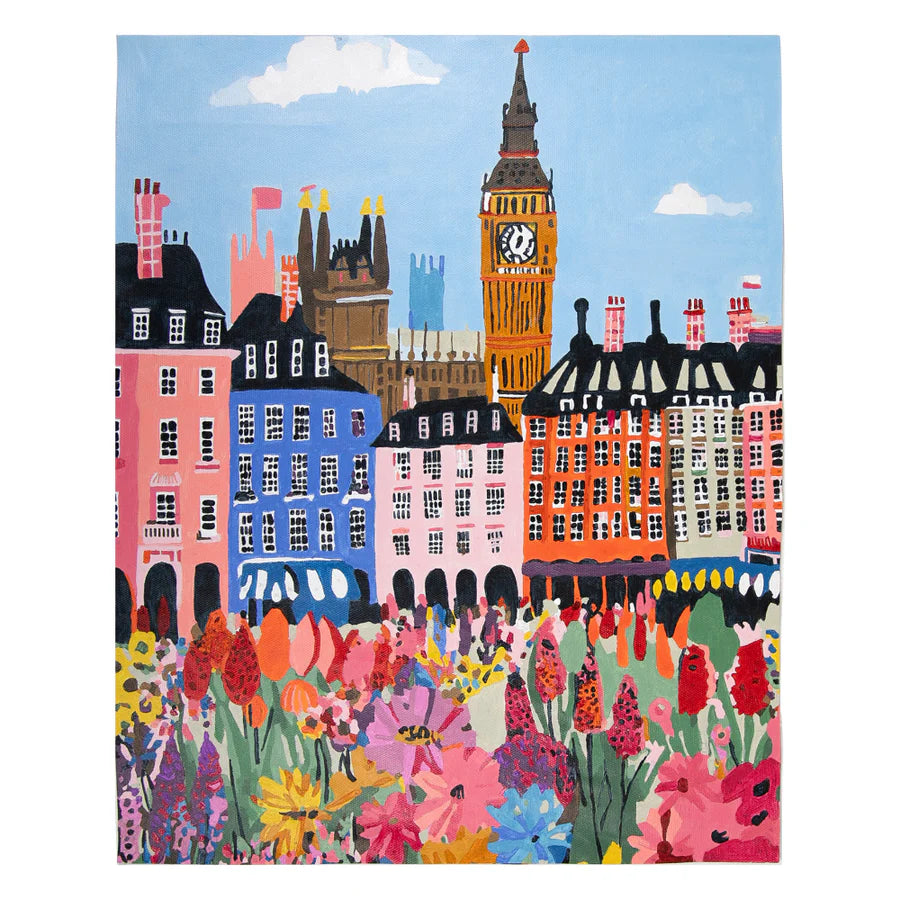 Flower Market Paint-by-Numbers Kit