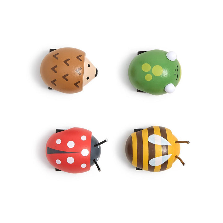 Garden Critters Wooden Pull-Back Toy