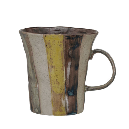16oz Hand Painted Stoneware Mug