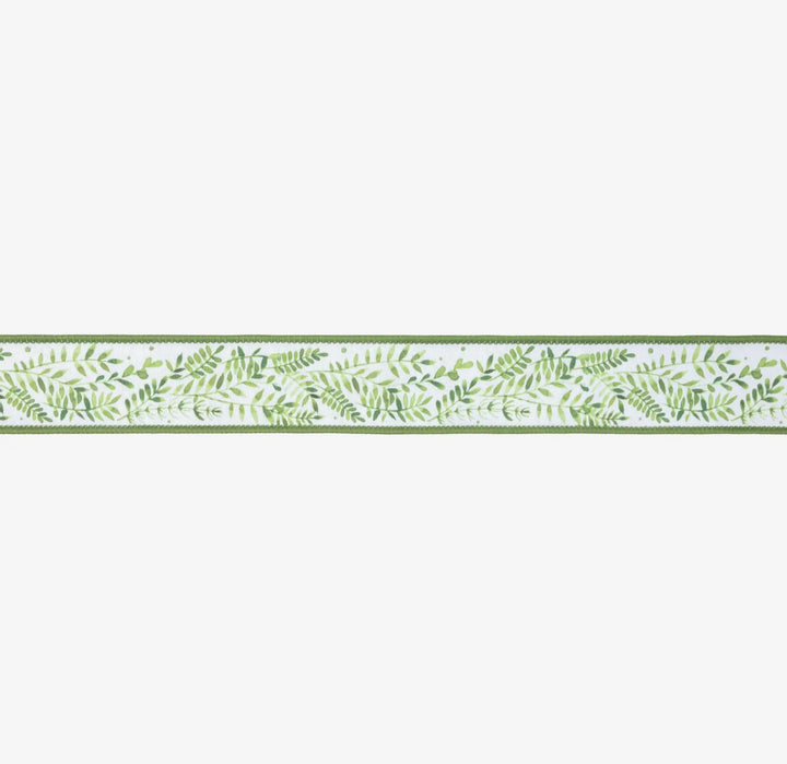 Fern Garden Reversible Wired Ribbon