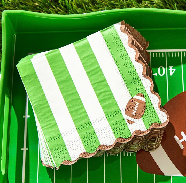 Touchdown Stripe Party Napkins