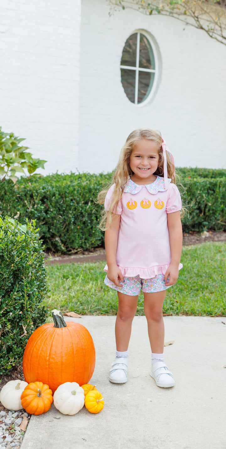 Pretty Pumpkin Patch Short Set