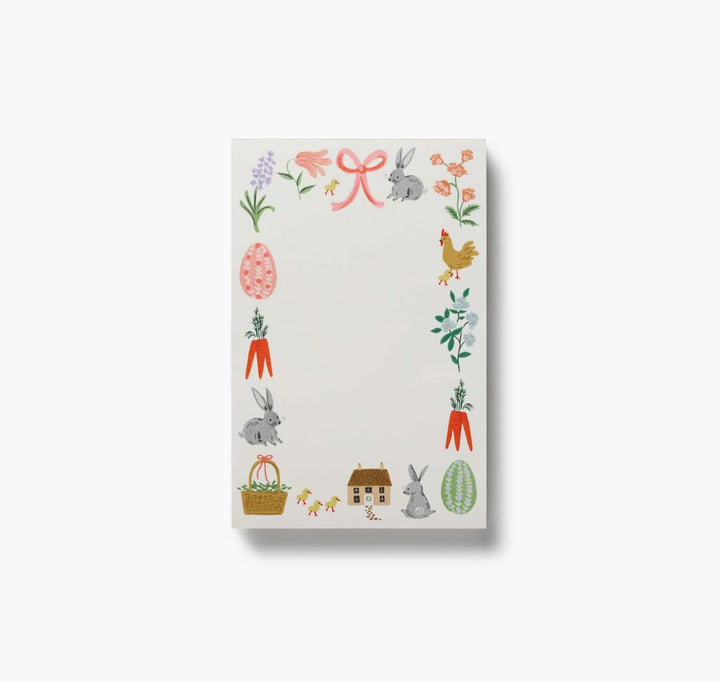 Spring Garden Notes Pad