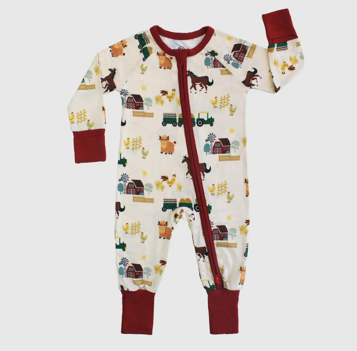 Farm Life Convertible Onesie