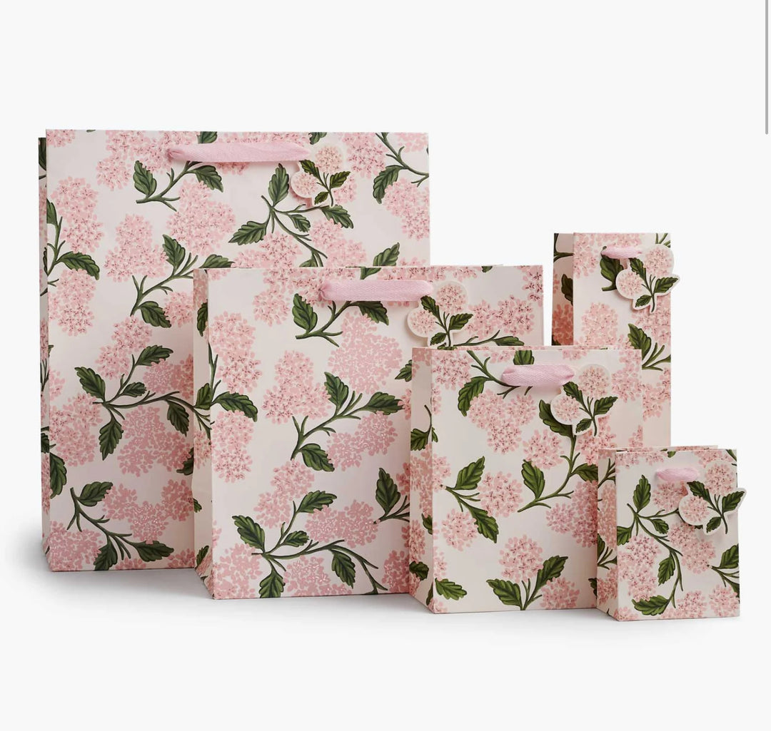 Pink Hydrangea Gift Bag