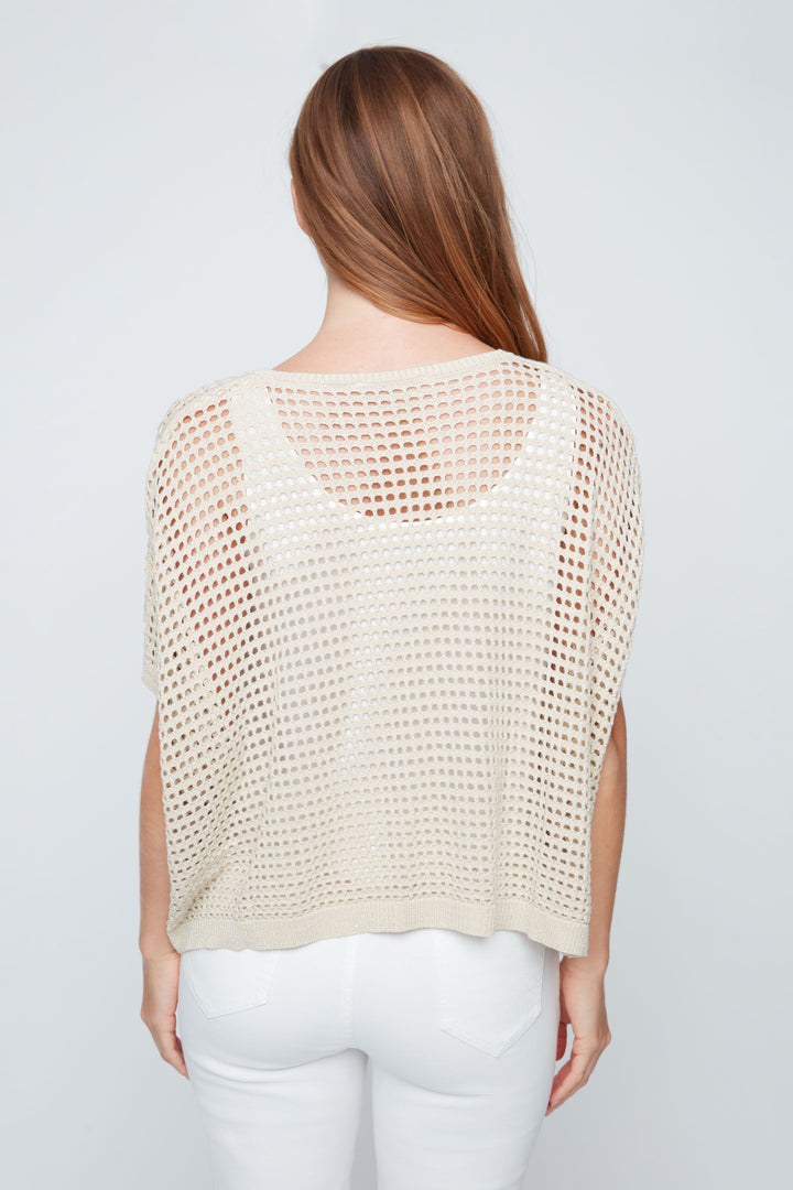 Sand Dune Open Knit Sweater