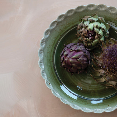 Scalloped Edge Bowl