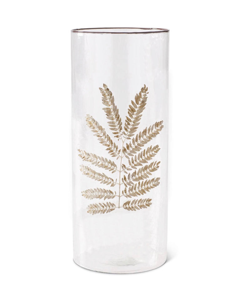 Golden Fern Glass Hurricanes