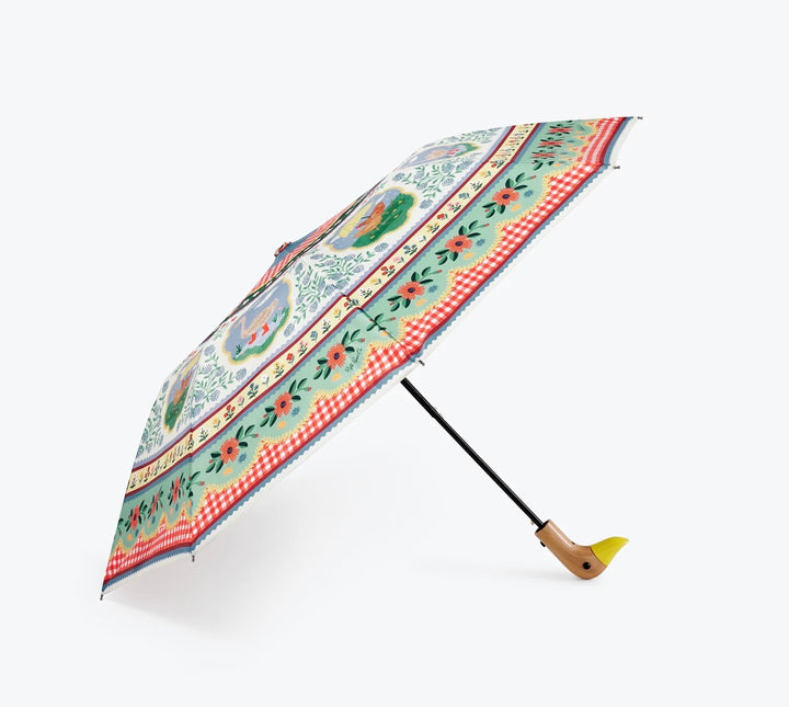 Countryside Charm Duck Handle Umbrella
