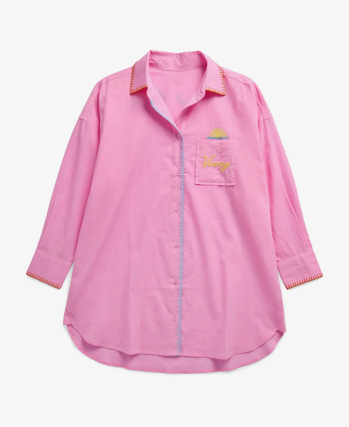 Out of Office Button Down Shirt