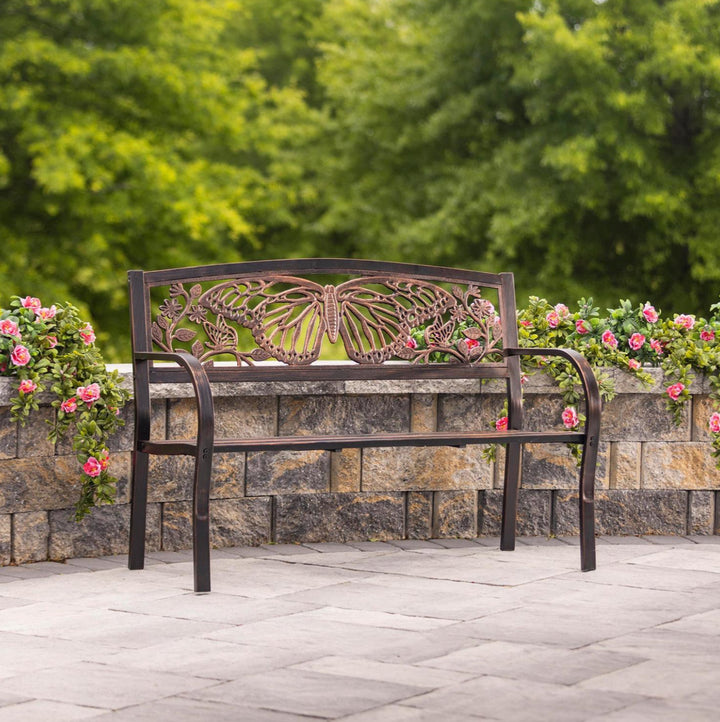 Butterfly Garden Bench