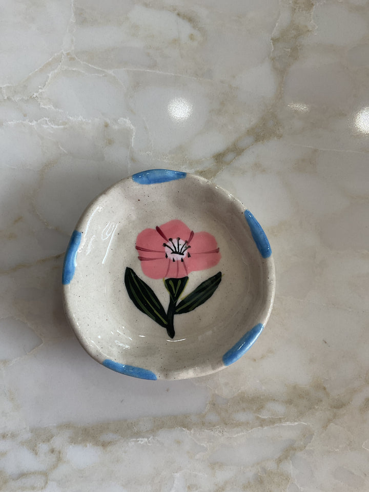 Mini Floral Trinket Dishes