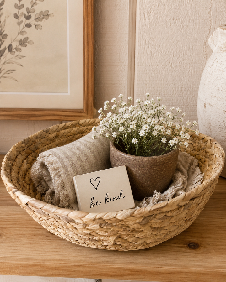 Woven Harvest Basket